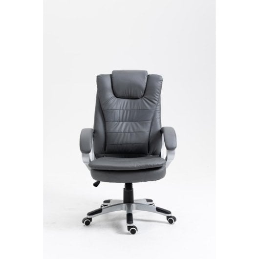 Silla de oficina Activejet YK7304 masaje 8 puntos calefacción gris