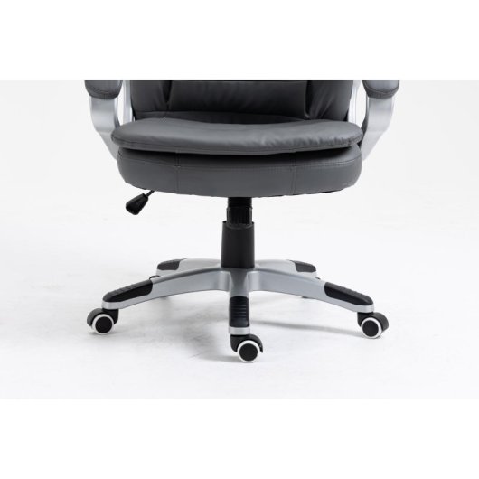 Silla de oficina Activejet YK7304 masaje 8 puntos calefacción gris