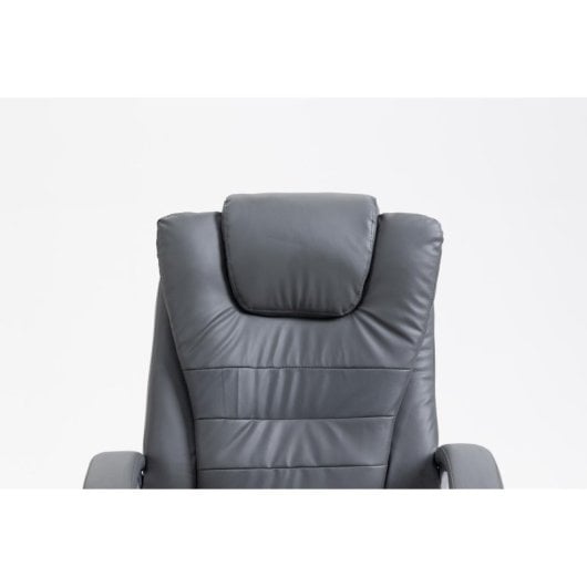 Silla de oficina Activejet YK7304 masaje 8 puntos calefacción gris