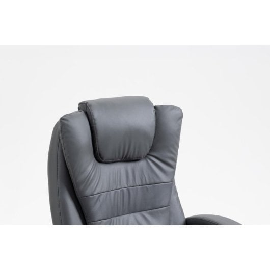 Silla de oficina Activejet YK7304 masaje 8 puntos calefacción gris