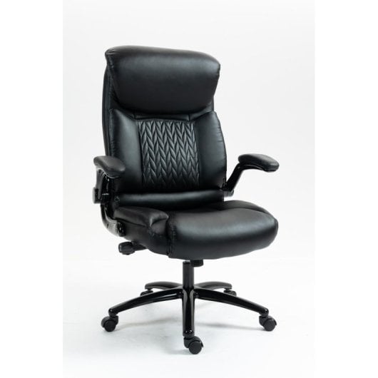 Silla Activejet YK7406-1 BK acolchada, reposabrazos y apoyo lumbar ergonómico
