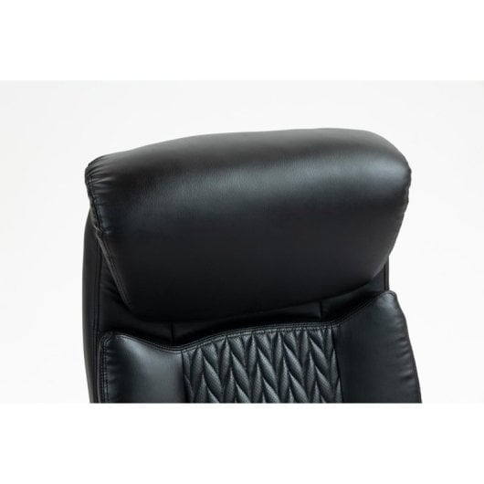 Silla Activejet YK7406-1 BK acolchada, reposabrazos y apoyo lumbar ergonómico