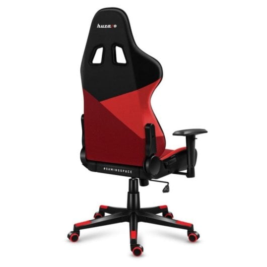 Silla gaming Huzaro Force 6.2 negra y roja respaldo ajustable 130kg