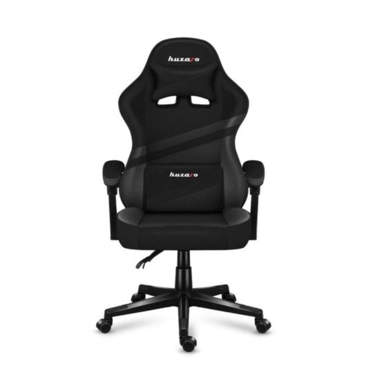 Silla gaming Huzaro FORCE 4.4 CARBON negro carbono estructura acero 130 kg