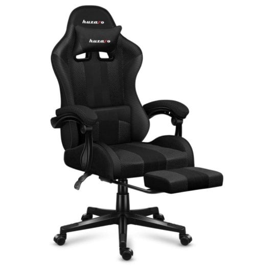 Silla gaming Huzaro FORCE 4.7 negra asiento butaca respaldo acolchado 140 kg