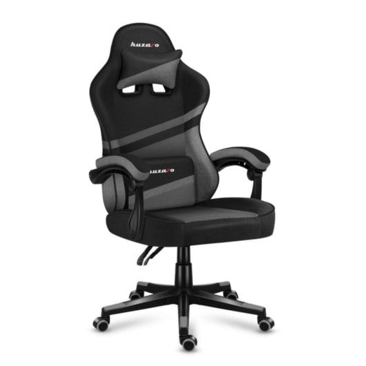Silla gaming Huzaro FORCE 4.4 ergonómica tela acero 130 kg gris