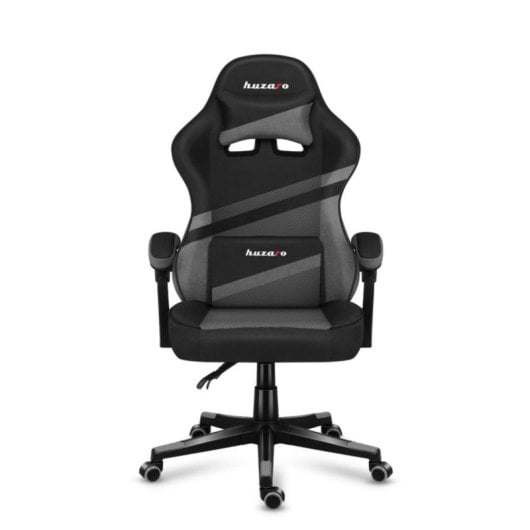Silla gaming Huzaro FORCE 4.4 ergonómica tela acero 130 kg gris