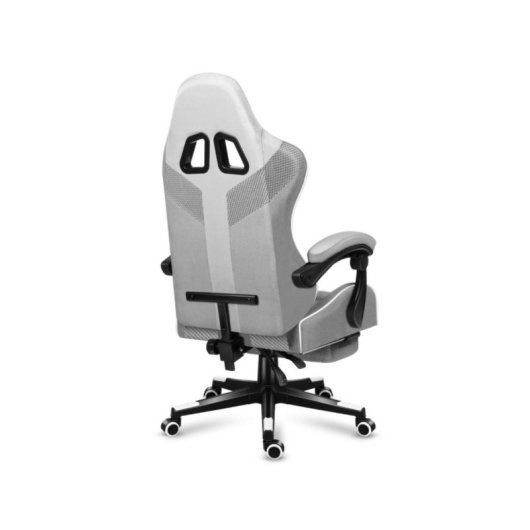 Silla gaming Huzaro FORCE 4.7 gris respaldo acolchado reposabrazos ajustables
