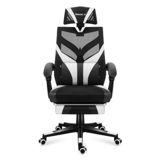 Silla gaming Huzaro Combat 5.0 PC malla negra respaldo y asiento ajustables