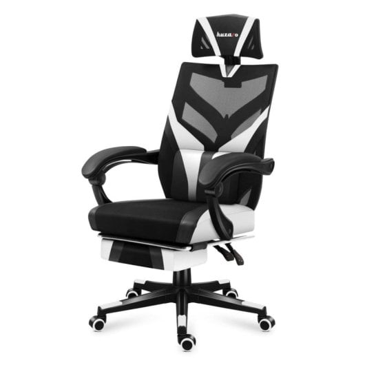 Silla gaming Huzaro Combat 5.0 PC malla negra respaldo y asiento ajustables