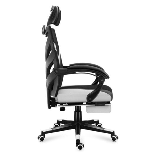 Silla gaming Huzaro Combat 5.0 PC malla negra respaldo y asiento ajustables