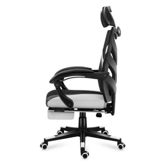Silla gaming Huzaro Combat 5.0 PC malla negra respaldo y asiento ajustables