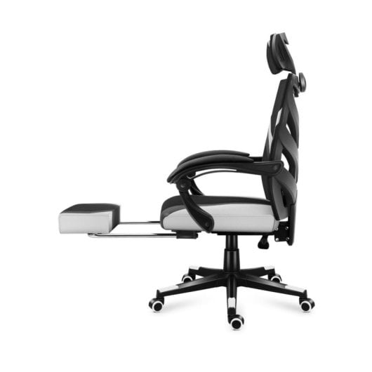 Silla gaming Huzaro Combat 5.0 PC malla negra respaldo y asiento ajustables
