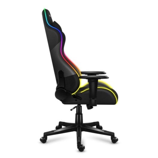 Silla gaming Huzaro Force 6.2 RGB diseño racing respaldo reclinable hasta 180°