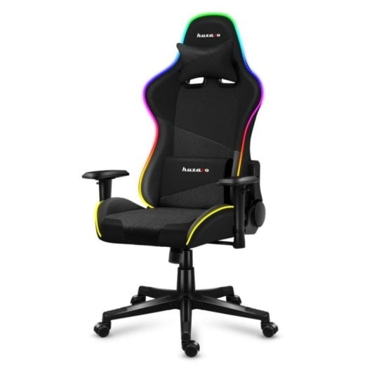 Silla gaming Huzaro Force 6.2 RGB diseño racing respaldo reclinable hasta 180°