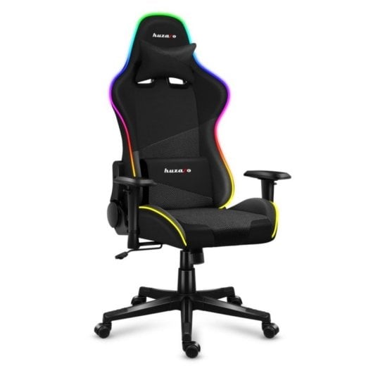 Silla gaming Huzaro Force 6.2 RGB diseño racing respaldo reclinable hasta 180°