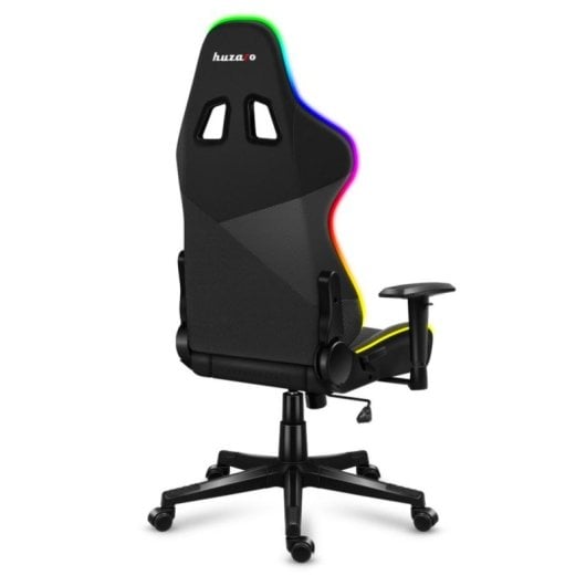 Silla gaming Huzaro Force 6.2 RGB diseño racing respaldo reclinable hasta 180°