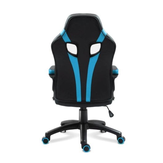 Butaca Gaming Huzaro FORCE 2.5 Reposabrazos Duro Cuero Altura Ajustable Negro Azul