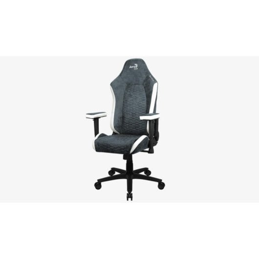 Sedia gaming Aerocool Crown AeroSuede ergonomica schienale e braccioli regolabili nera