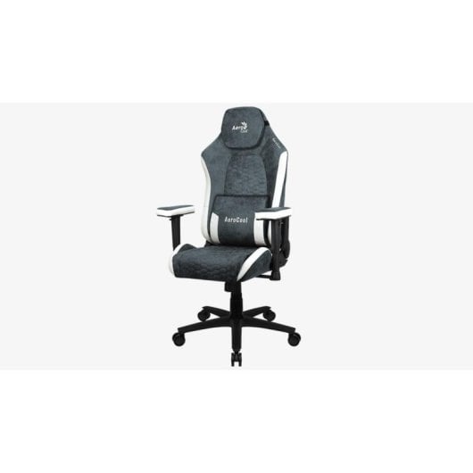 Sedia gaming Aerocool Crown AeroSuede ergonomica schienale e braccioli regolabili nera