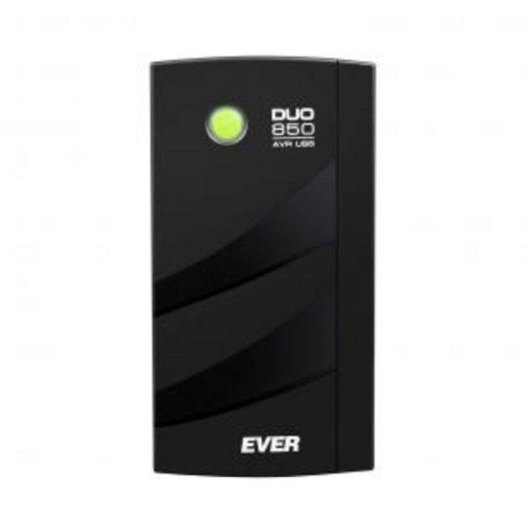 Sai Ever 850VA Batterie 2x12V Sinuswelle 6 Steckdosen USB Tower