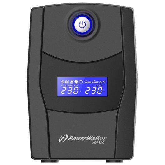 Sai PowerWalker 1000VA Batteria Piombo Autonomia 5.5 Min LCD AVR USB
