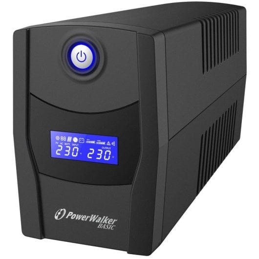 Sai PowerWalker 600VA Batterie 12V 5 Min Autonomie USB LCD AVR