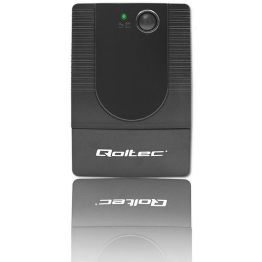 Sai Qoltec 850VA Batería 12V 7Ah 14 Minutos Protección AVR Onda Senoidal