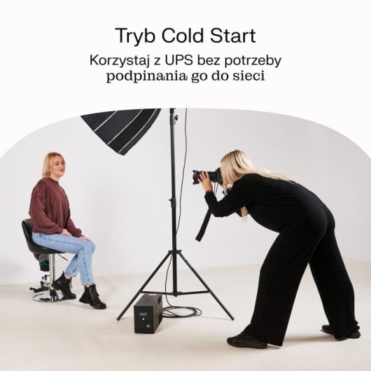 Sai Green Cell 1 kVA Batterie Plomb AGM Onde Pseudo Sinusoïdale 4 Prises USB AVR