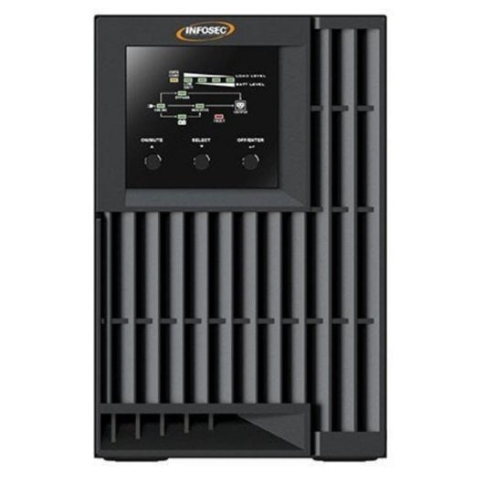 Sai Infosec 1000VA Batería Plomo Ácido 9 Minutos Onda Sinusoidal Pura LED