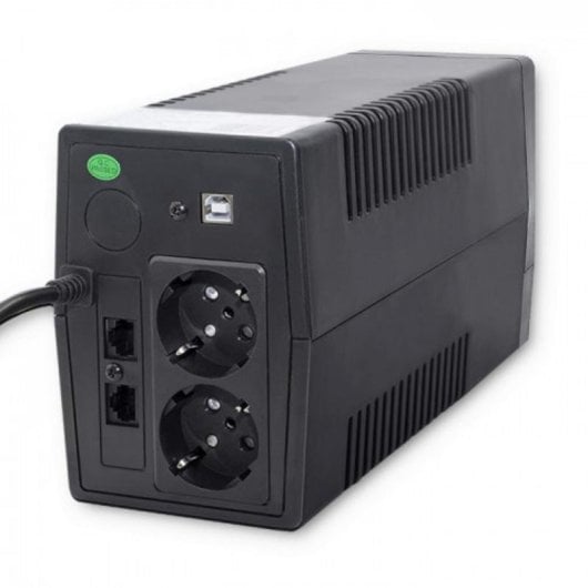 Sai Qoltec 0,45 kVA Batería de Plomo Ácido Autonomía Compacta Protección avanzada