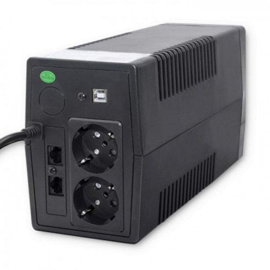 Sai Qoltec 0,45 kVA Batería de Plomo Ácido Autonomía Compacta Protección avanzada