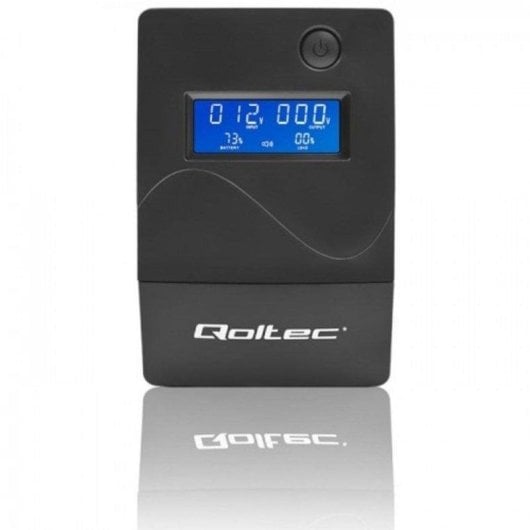 Sai Qoltec 0,45 kVA Batería de Plomo Ácido Autonomía Compacta Protección avanzada