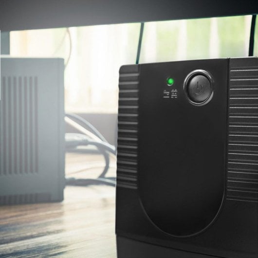 Sai Qoltec 650VA Batería de Plomo 14 Minutos AVR y Protección Integral