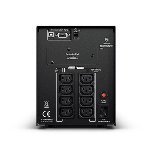 Sai CyberPower 1 kVA Batteria Piombo VRLA 16 Minuti Onda Sinusoidale LCD