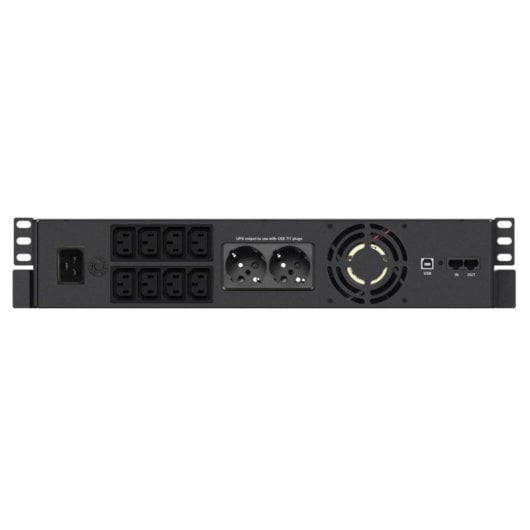 Sai Infosec 3000VA Batería de Plomo Ácido 17 Minutos Rack LCD Protecciones AVR