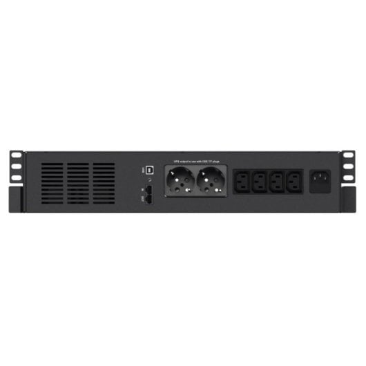 Sai Infosec 600VA Batería Plomo Ácido 10 Minutos AVR LCD Rack