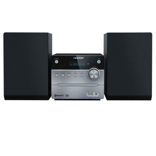 Micro Systeem Blaupunkt MS12BT 5W RMS Bluetooth USB 2 Luidsprekers Zwart