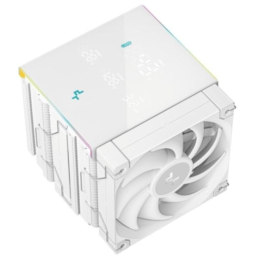 Refrigeración Aire DeepCool Socket LGA1700/AM4 120mm AK620 Digital PRO WH LED RGB Blanco