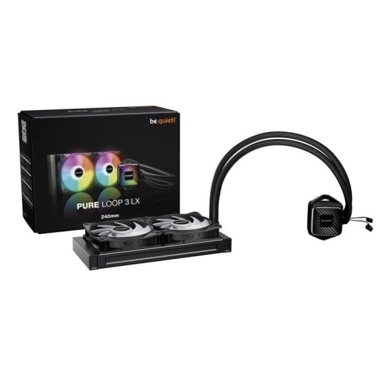 Refrigeración Líquida Be quiet PURE LOOP 3 LX 240mm 2 Ventiladores LED RGB