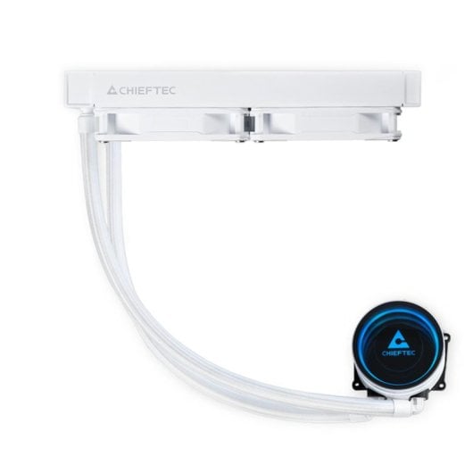 Refrigerazione Liquida Chieftec ICEBERG 240-RGB-W 240mm 2 Ventole RGB Bianco