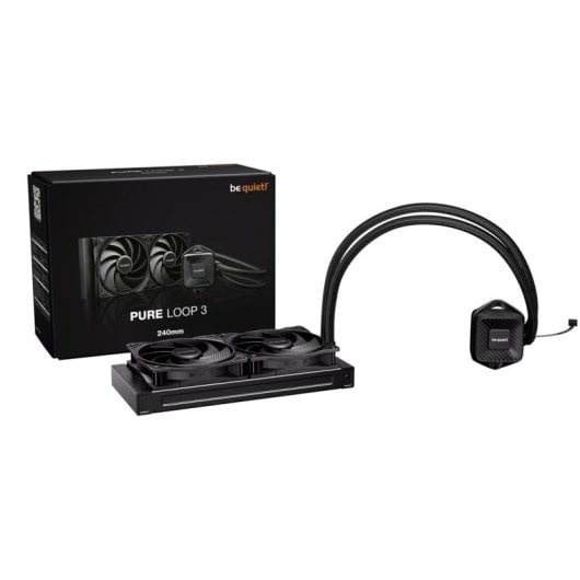 Flüssigkeitskühlung Be quiet! PURE LOOP 3 240mm 2 Lüfter Ohne LED