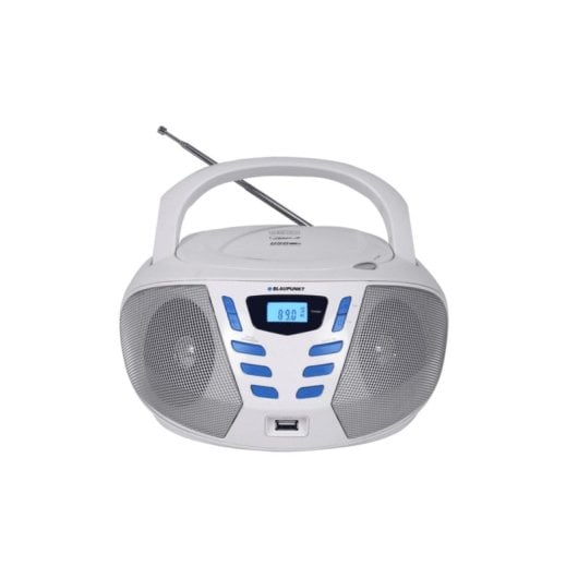 CD-Player Blaupunkt BB7-WH Digital FM USB MP3 Top-Loader LCD Grau