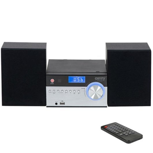 Radio Camry Premium CR 1173 Bluetooth CD USB 10W Nero Argento