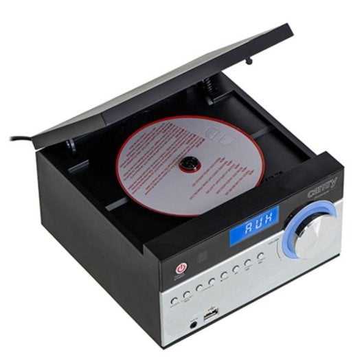 Radio Camry Premium CR 1173 Bluetooth CD USB 10W Nero Argento