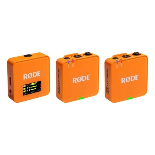 Microfono Rode Wireless GO wireless omnidirezionale portatile 3,5 mm 2 trasmettitori