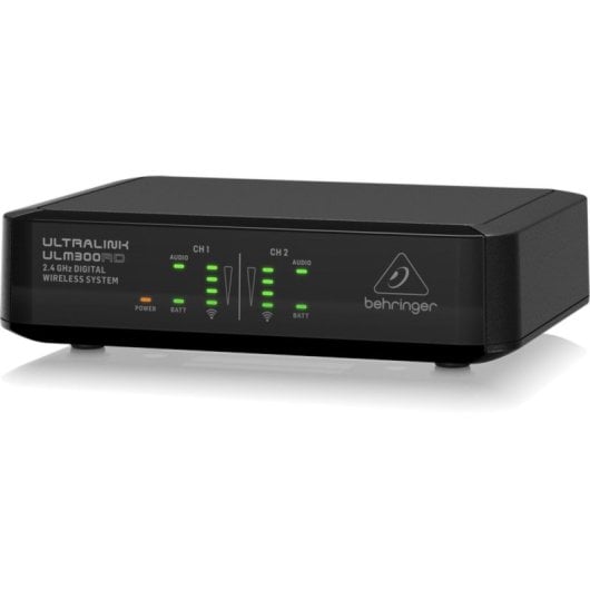 Microfono Behringer ULM302MIC wireless 2.4 GHz con doppio trasmettitore e ricevitore