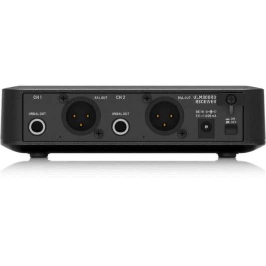 Microfono Behringer ULM302MIC wireless 2.4 GHz con doppio trasmettitore e ricevitore
