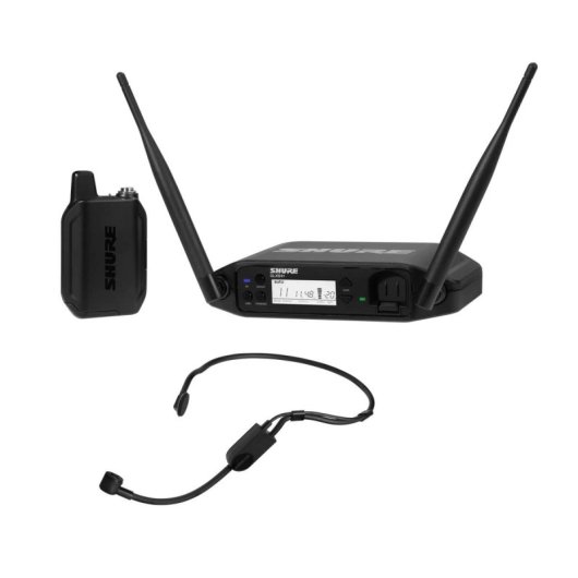 Microfono Shure GLXD14+E/PGA31-Z4 headset wireless cardioide condensatore UHF removibile