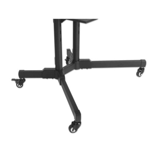 Soporte para TV Manhattan Universal Carrito Acero 37 a 70" 50 kg Altura Ajustable